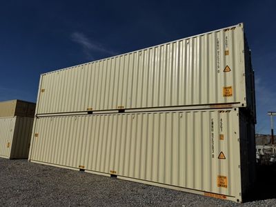 40 high cube Shipping Containers one trip