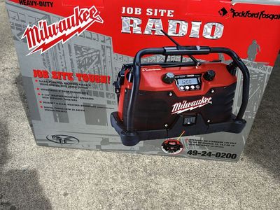 New Miwaukee Job Site Radio