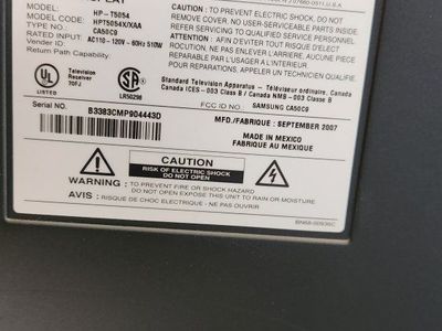 Samsung tv