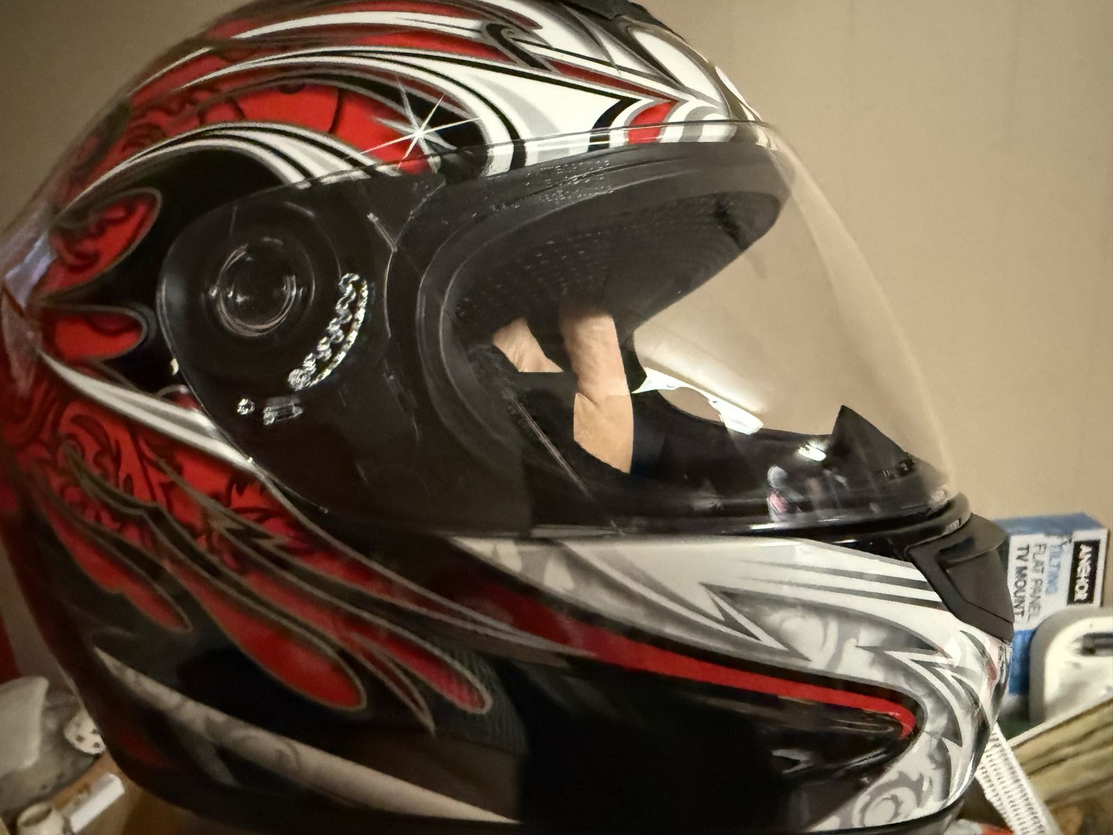 BILT Motorcycle helmet (worn once!)