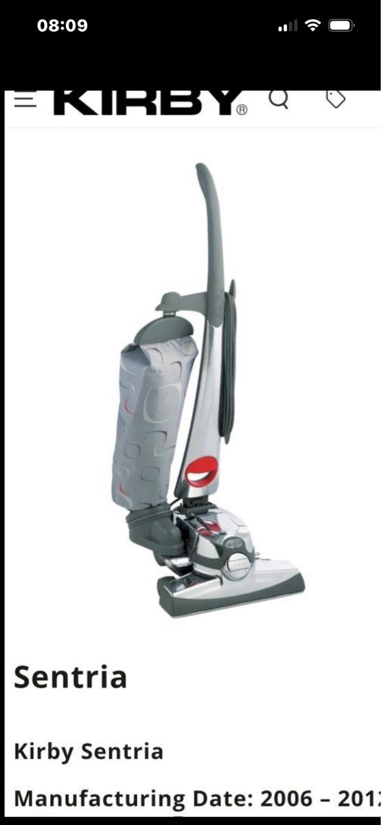 KIRBY Sentria G10D  Very Well Kept