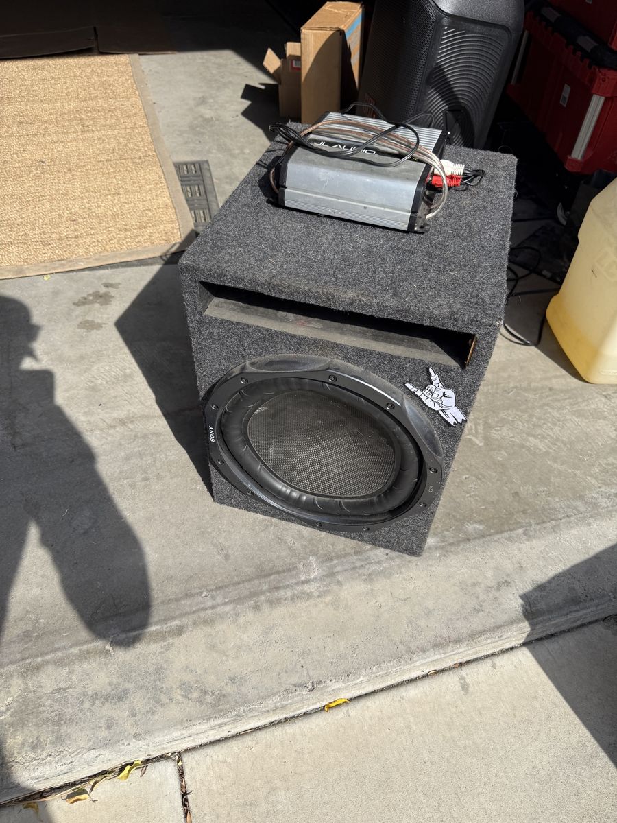 Subwoofer and Amplifier