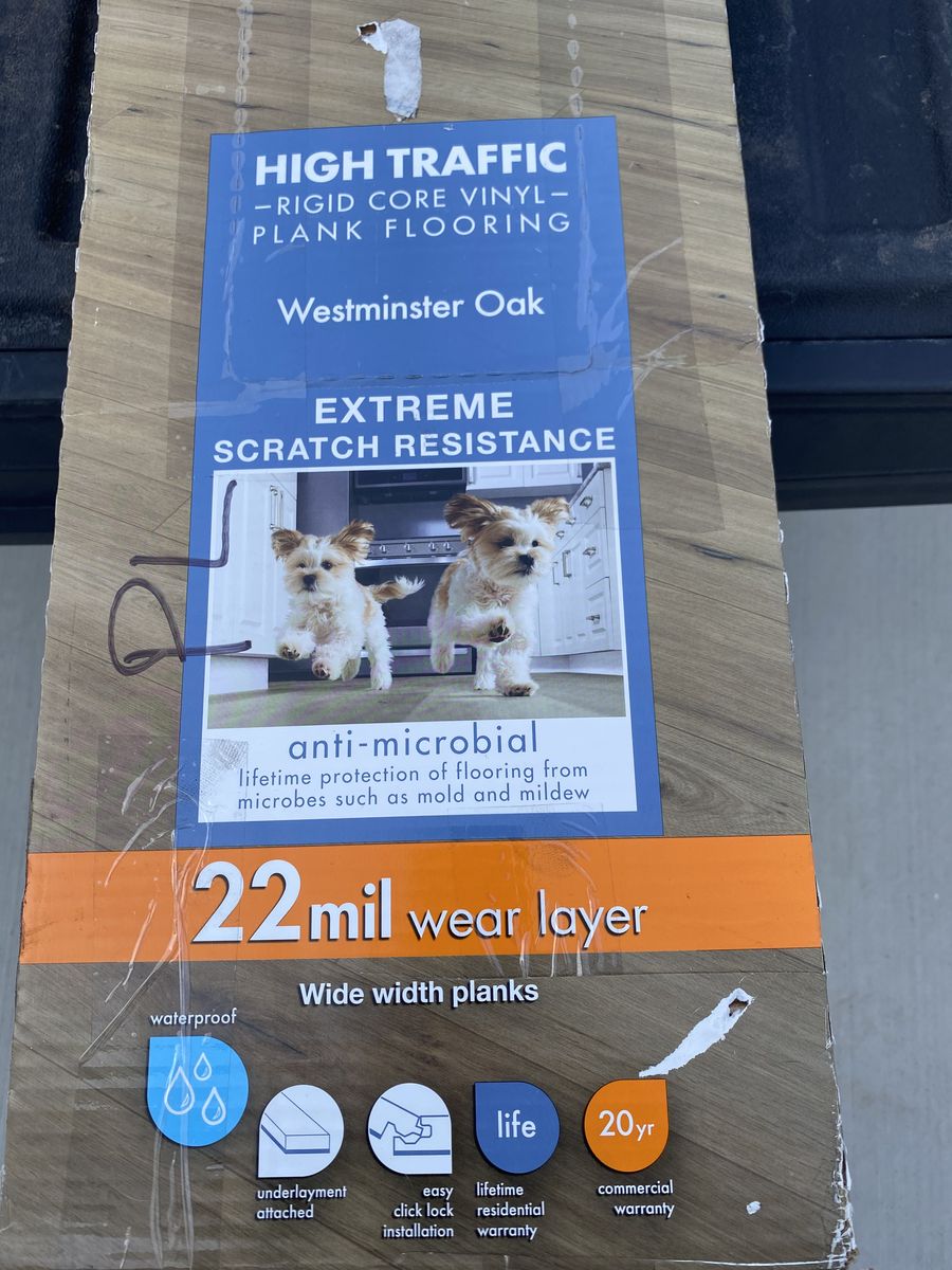 VINYL PLANK FLOOR PANELS WESTMINISTET OAK