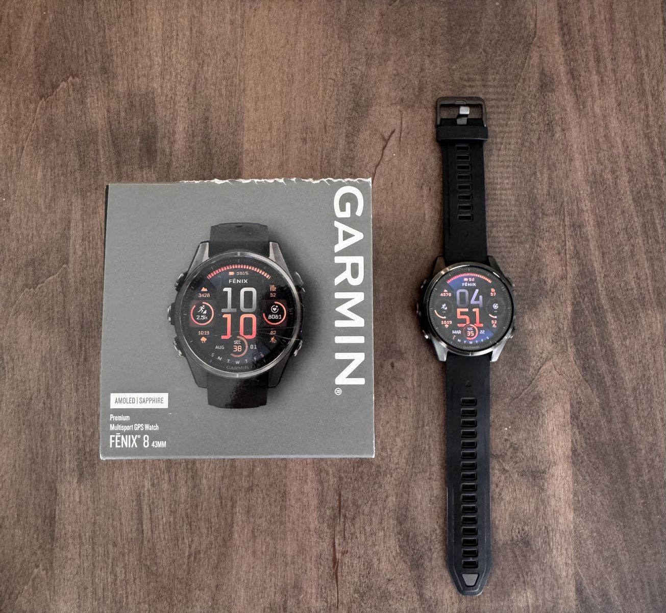 Garmin Fēnix 8 - 43mm AMOLED