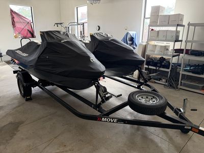 Two 2018 SeaDoo GTX 230s w/ Trailer