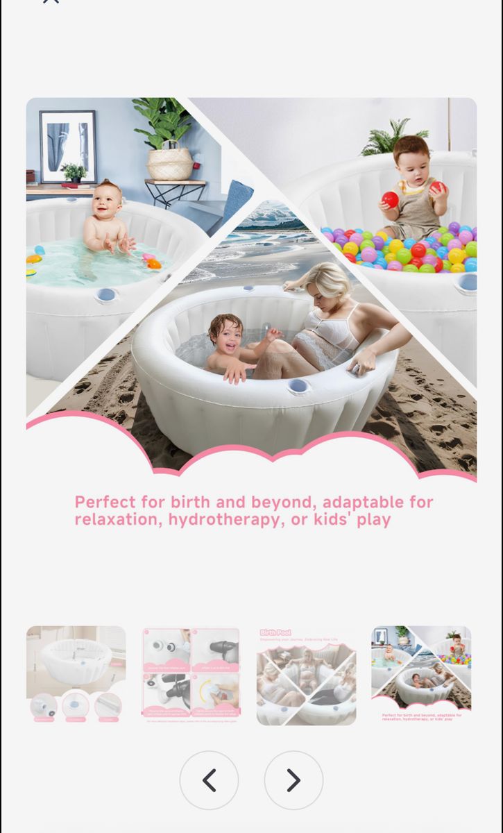 Multi-use nothing pool, kids pool, ball pit etc