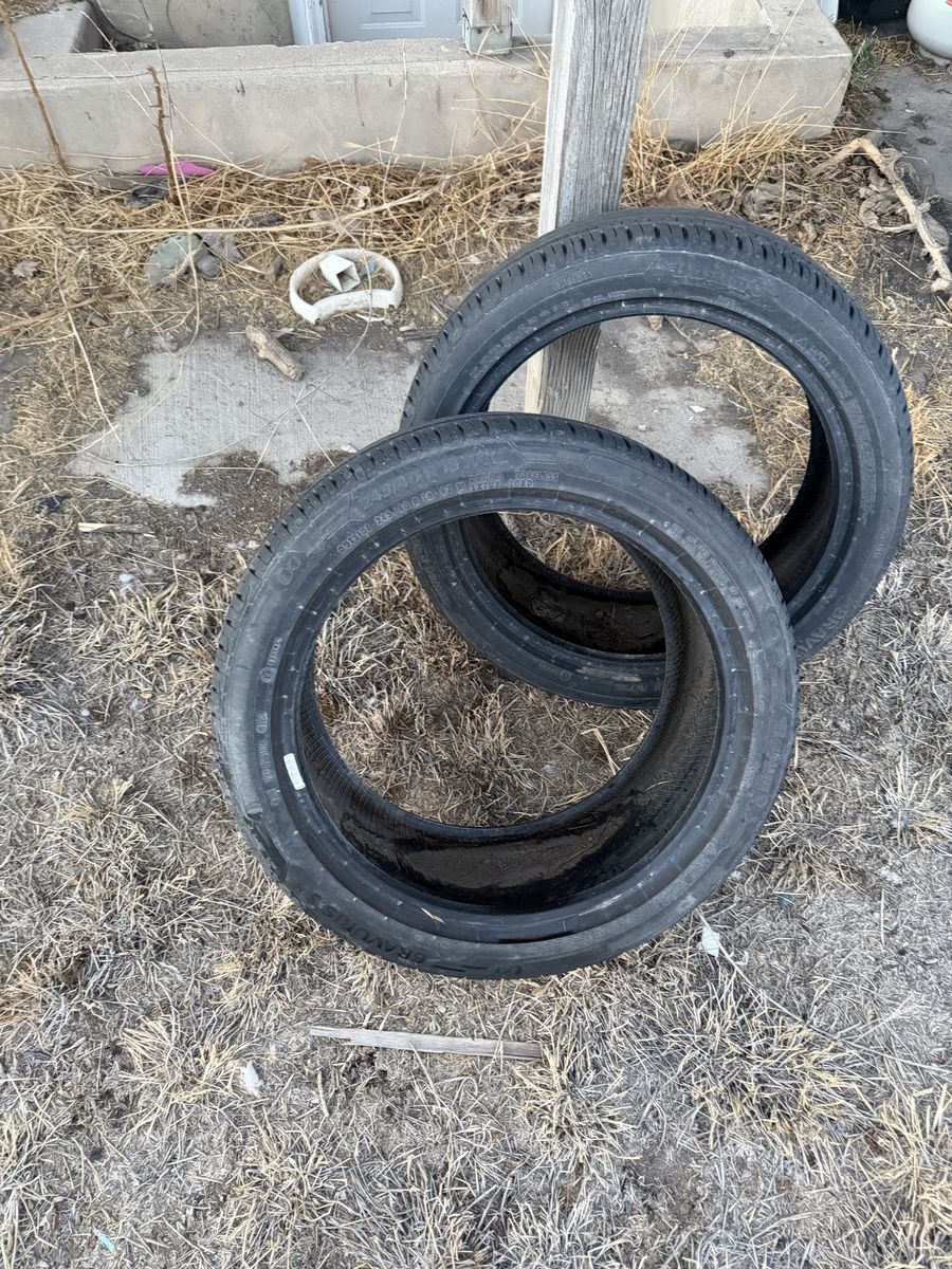 Barum Bravuris 3 245/40R18 W XL Tyres Used