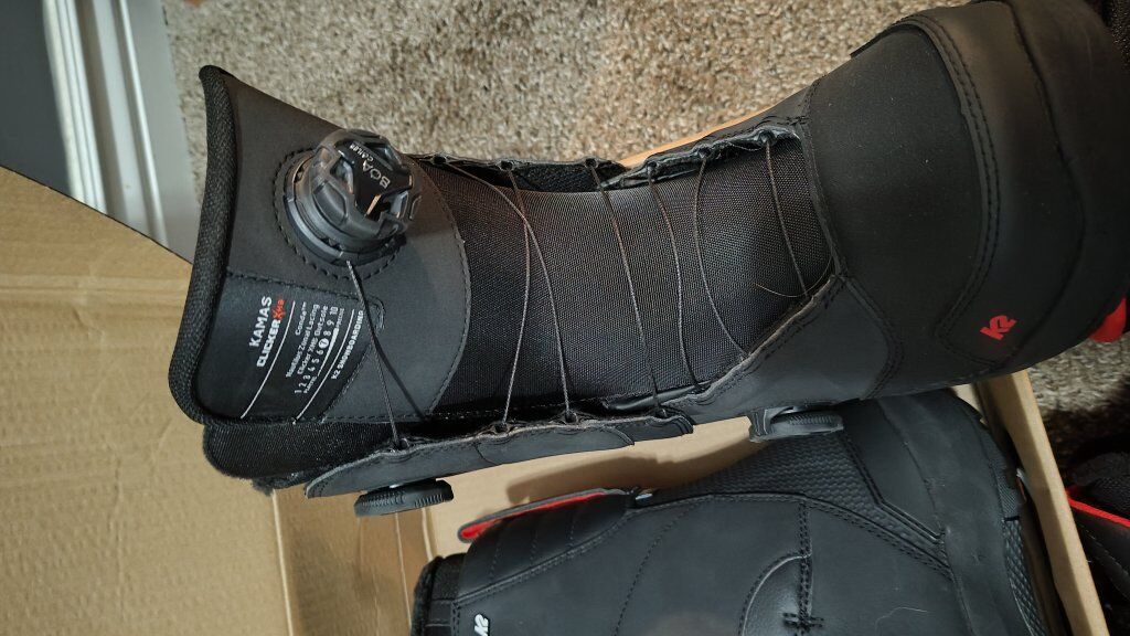 New K2 Kamas Clicker Snowboard Boots