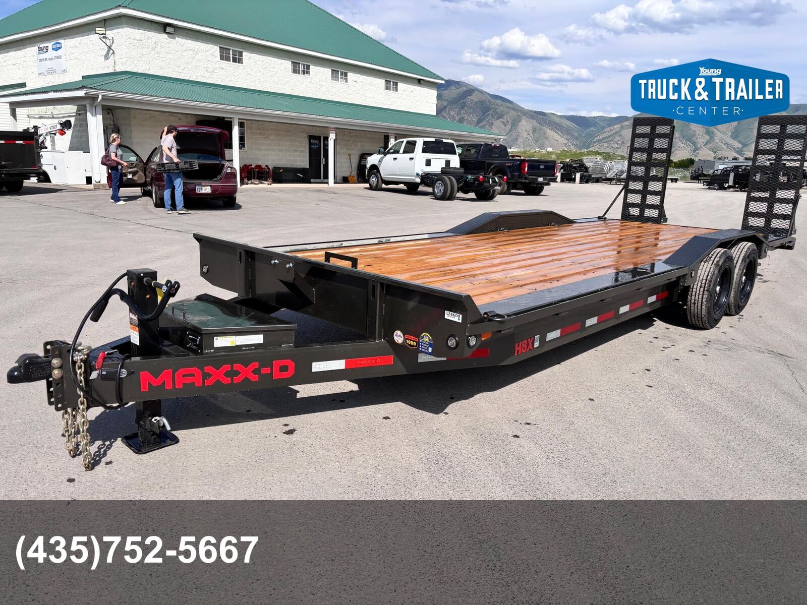 2026 MAXX-D 24' Equipment Trailer 8K Axles