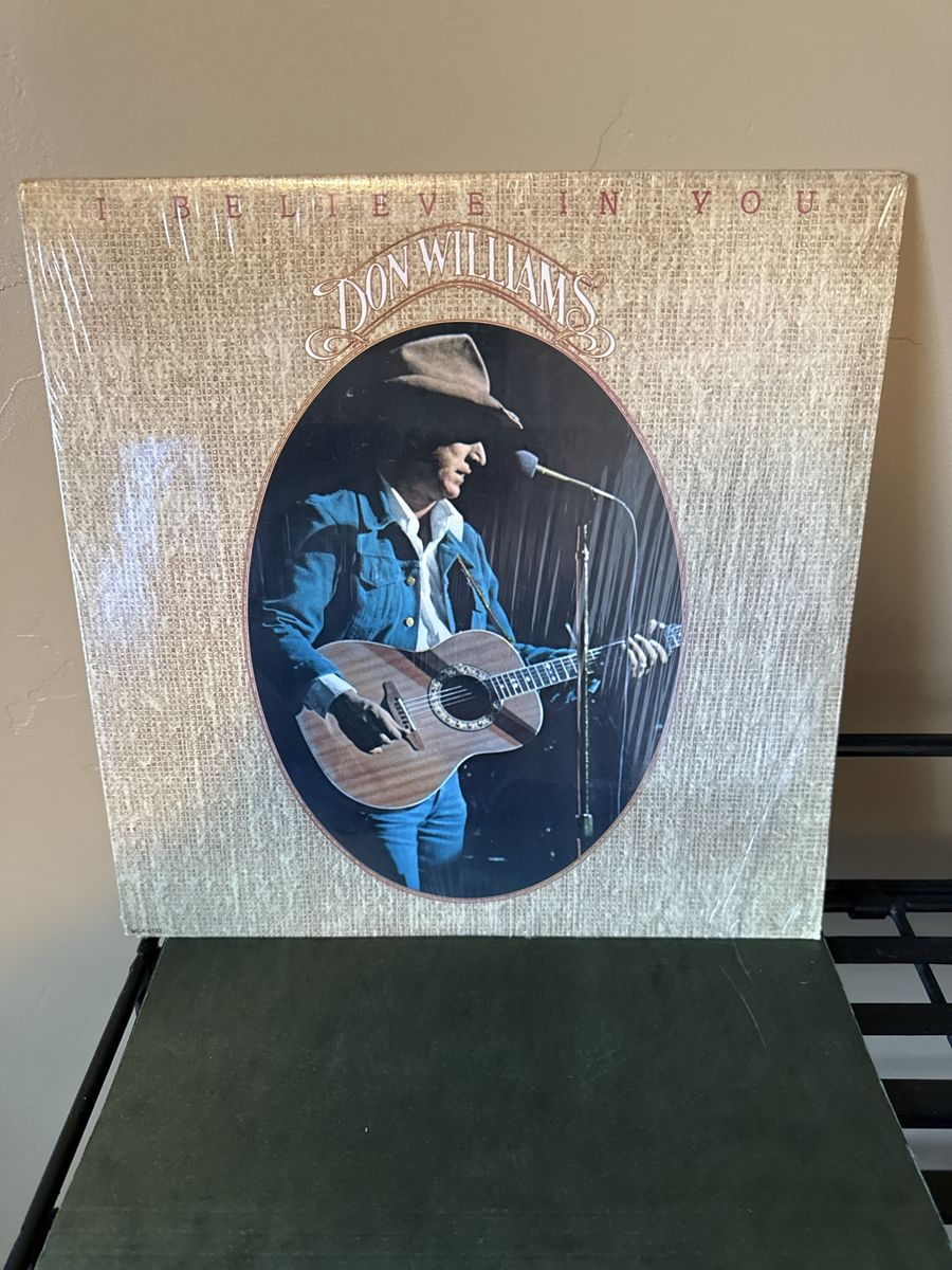 Don Williams I Believe in You Vinyl LP Album in Original Shrink Wrap