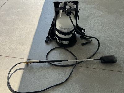 Flame King Weed Torch with tank and backpack