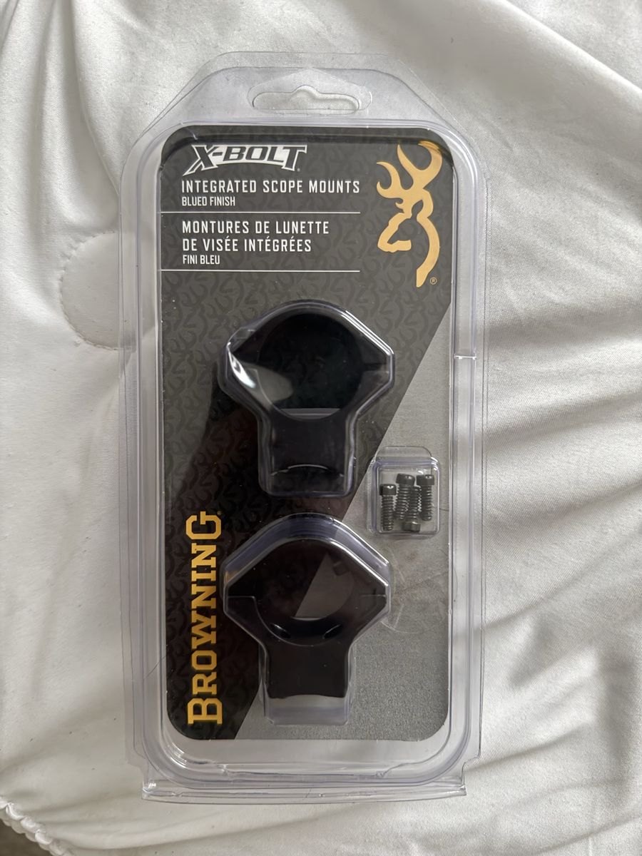 Browning X-Bolt Integrated Scope Mounts 1 inch low
