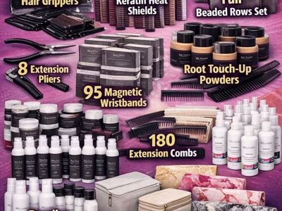 Large Amount Of Hair Extention Products