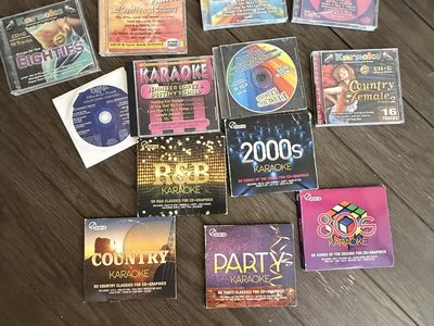 22 Karaoke Discs Bundle