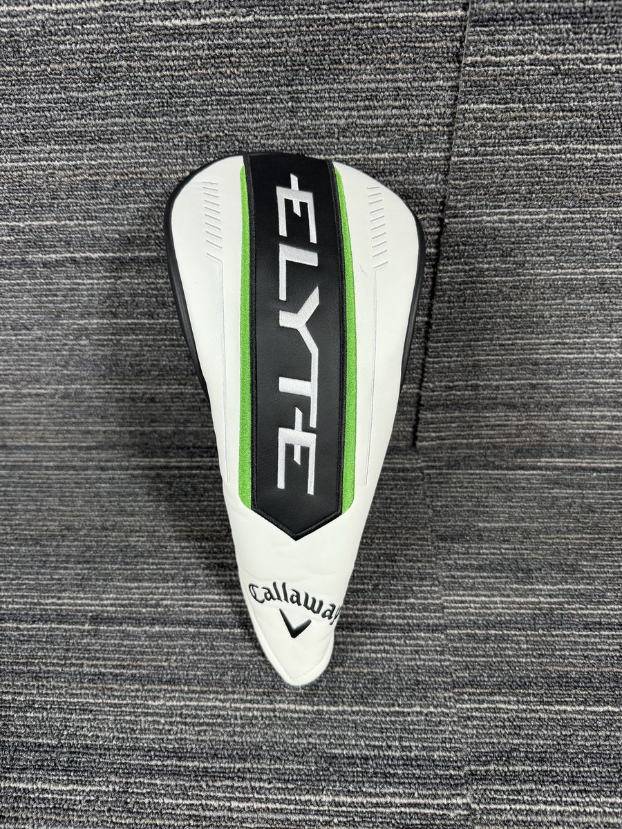 Callaway ELITE Golf Club Head Cover - White, Green, Black Driver/Wood Cover New