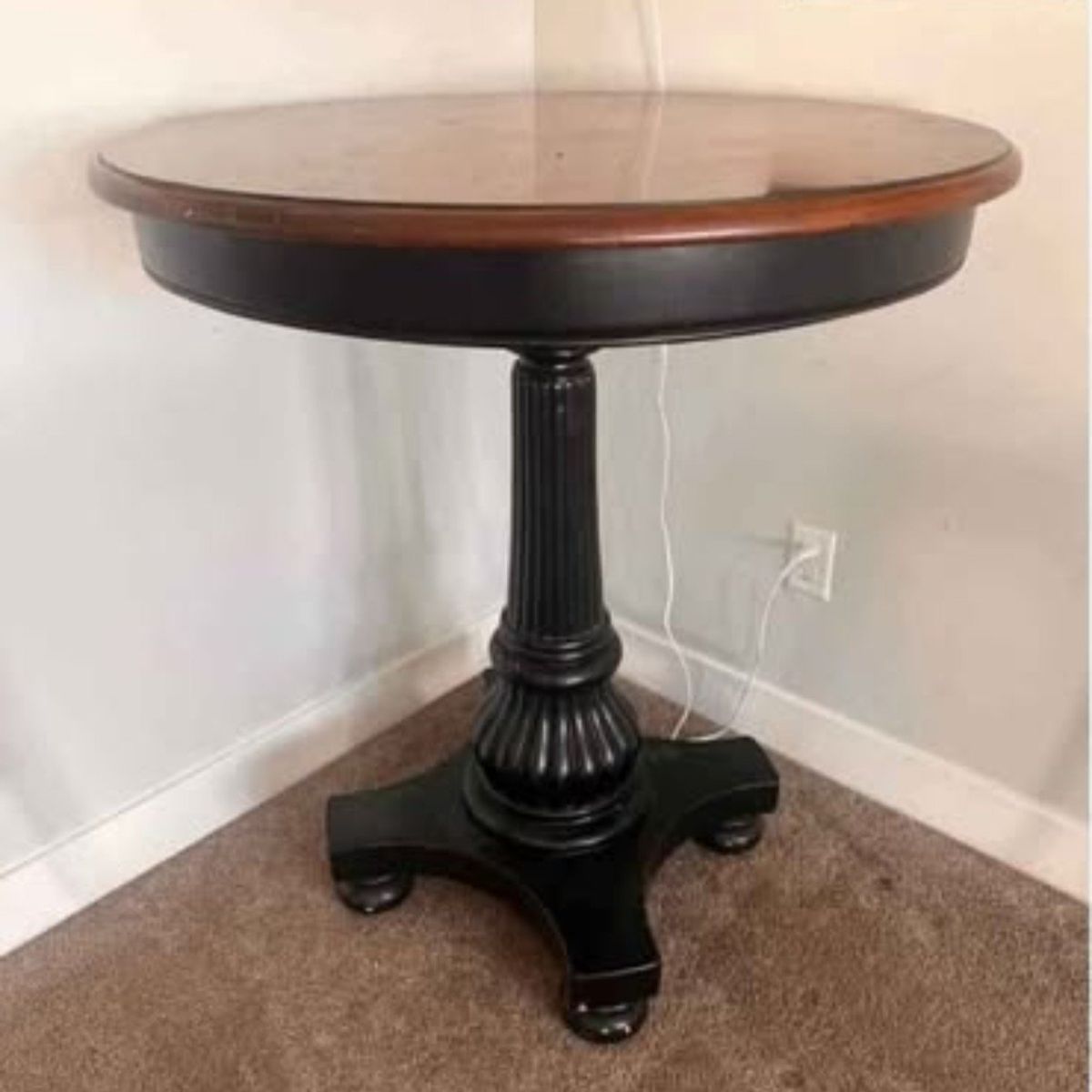 BAR HEIGHT Havertys Copper Canyon Round  Dining Ta