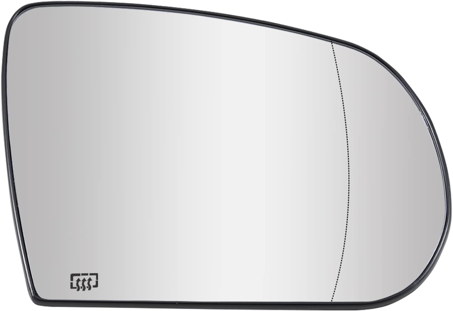 Jeep Cherokee / Jeep Compass Replacement Glass - Right Side Rear View Mirror