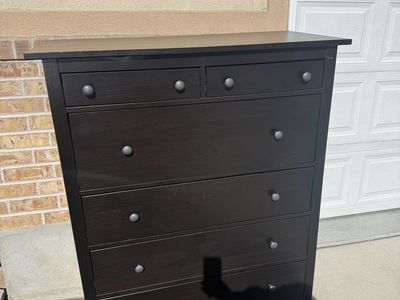 Ikea Black Hemnes Dresser