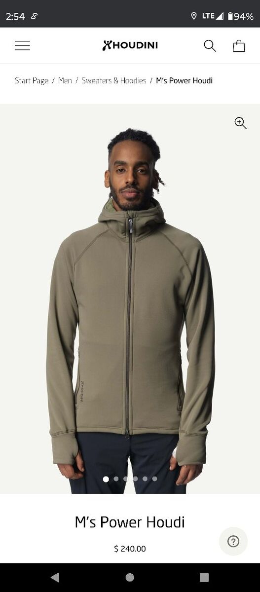 Houdini Power Houdi Brand New