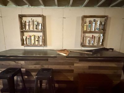 Beautiful Beer Tap Wall Decor!