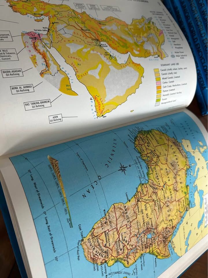 Vintage 1971 Harver Junior World Encyclopedia FULL SET