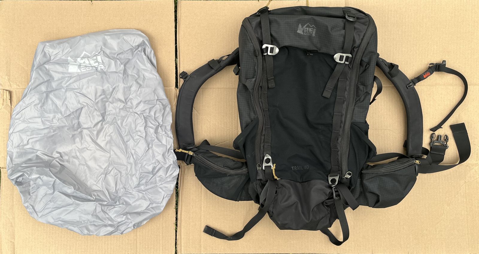 Backpack REI Co-op Trail 40 Pack - Men's Size: L, Black. As New