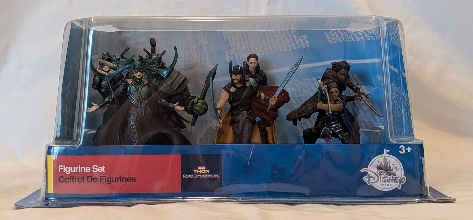 Disney Store Marvel Thor Ragnarok 6-Piece Figurine Play Set - Brand New Sealed!