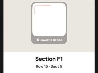 Lany F1 ROW 15 Seat 5 Sat Night!