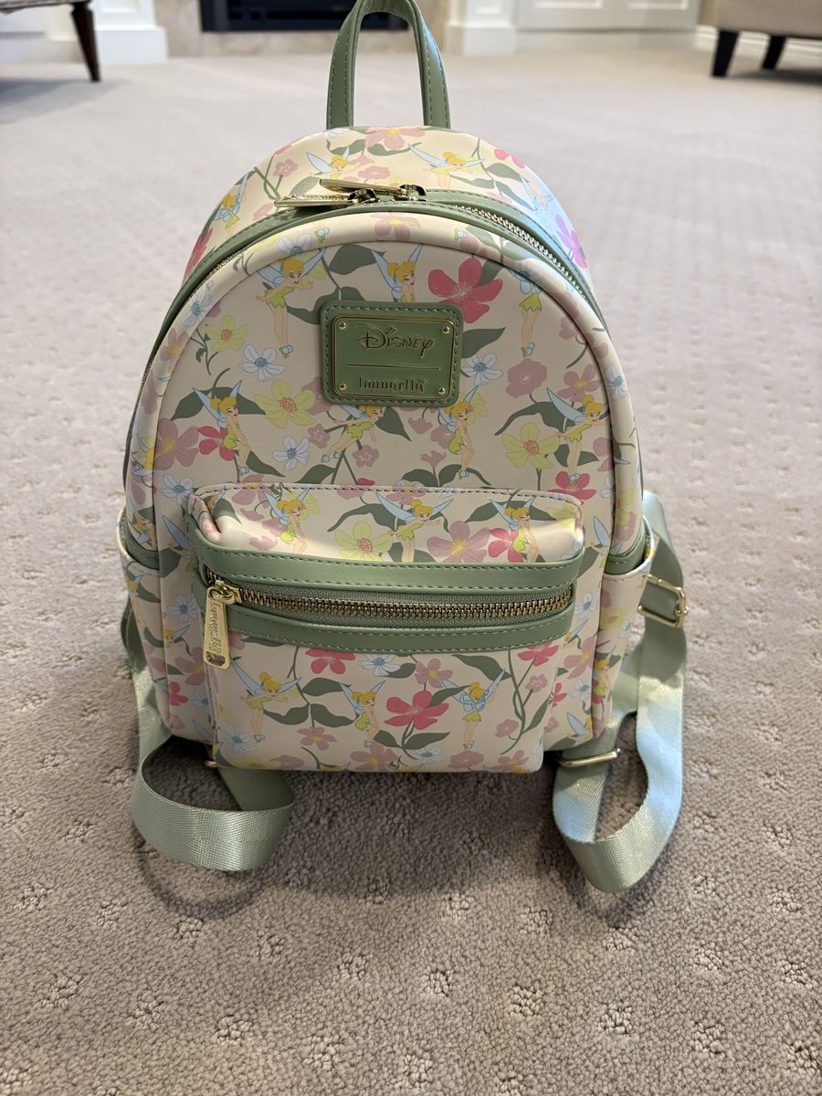 Loungefly Tinker Bell Mini Backpack For Sale