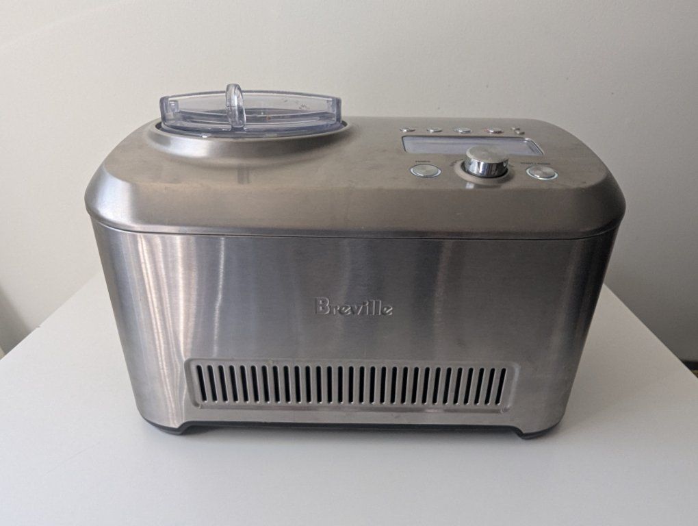 Breville Smart Scoop Ice Cream Maker BCI600XL - Stainless Steel, Automatic, Compressor