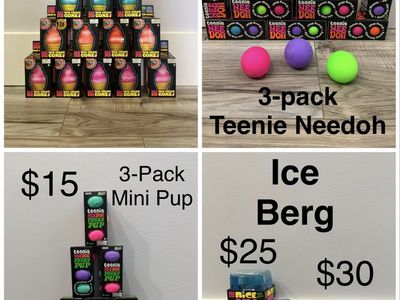 Brand New Needoh & squishy toys. Friday, July 17 5:00pm-9:00pm. 352 E. Golden Pheasant Dr. Draper