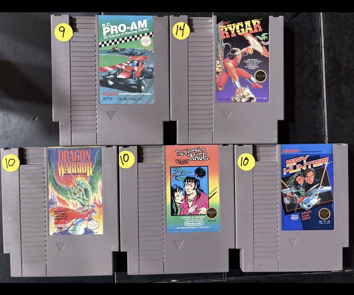NES Nintendo Games Starting @ $ 4