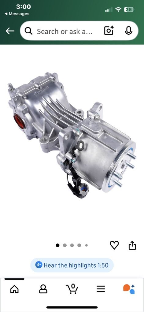 Carrier/Differential Rear AWD