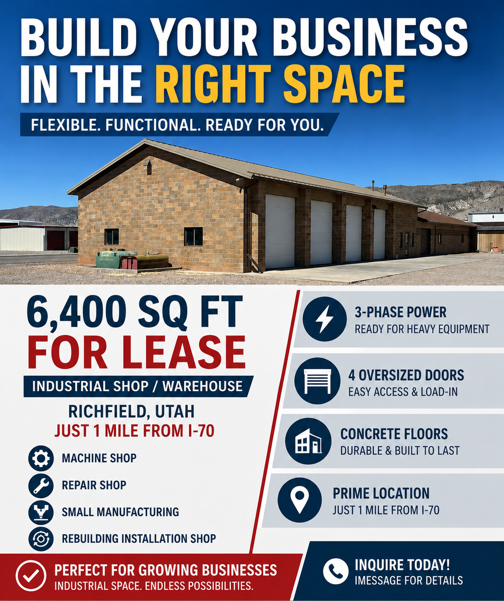 Machine Shop / Manufacturing Building for Lease – Richfield