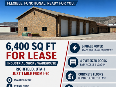 Machine Shop / Manufacturing Building for Lease – Richfield