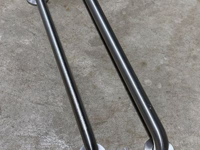 Moen Peened Stainless Grab Bars, 24, 32