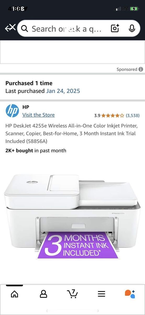 HP BLUE TOOTH PRINTER