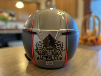 New Bell Hart & Luck Motorcycle Helmet