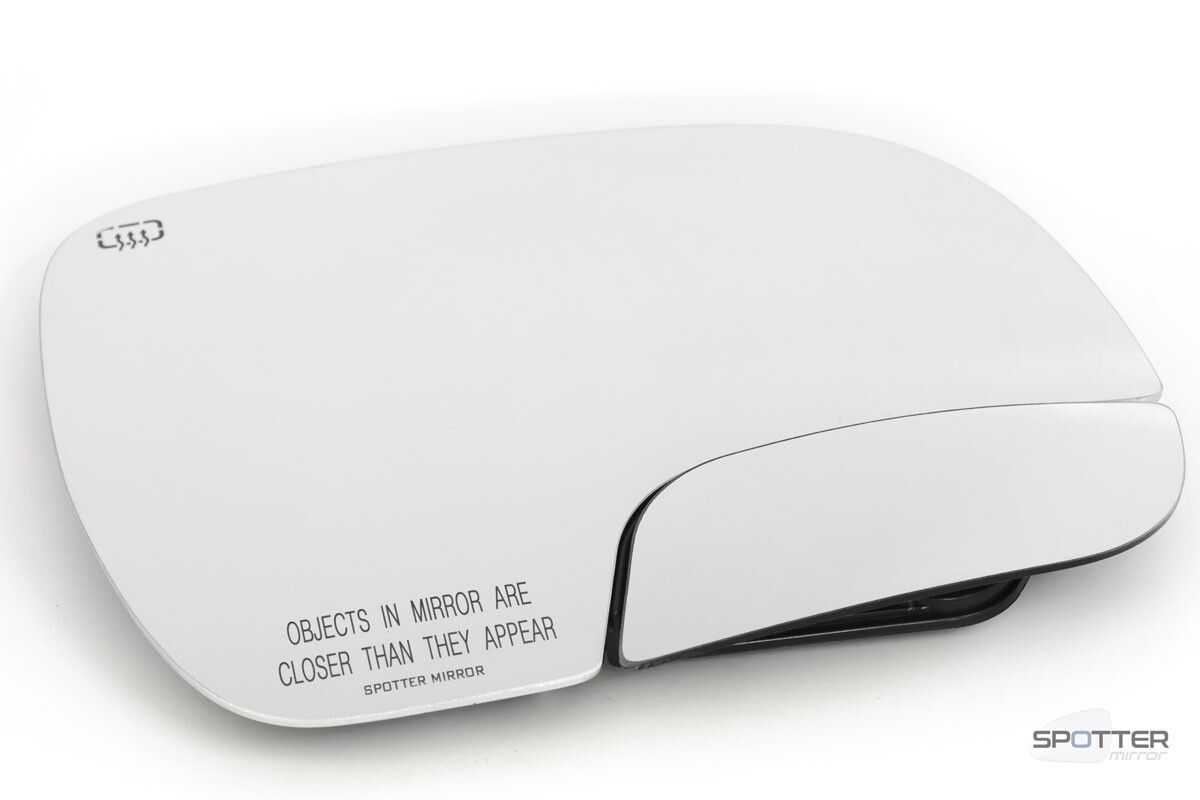 2016-2023 Tacoma Spotter Mirror Blind Spot Heated Mirror Glass; Passenger Side