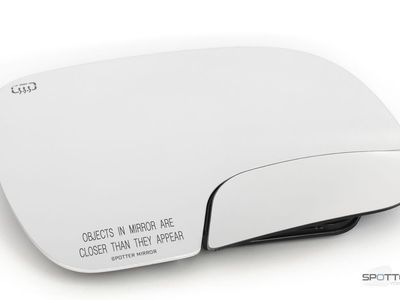 2016-2023 Tacoma Spotter Mirror Blind Spot Heated Mirror Glass; Passenger Side