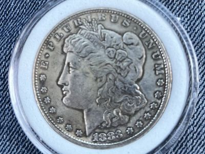 1883 CC Morgan dollar