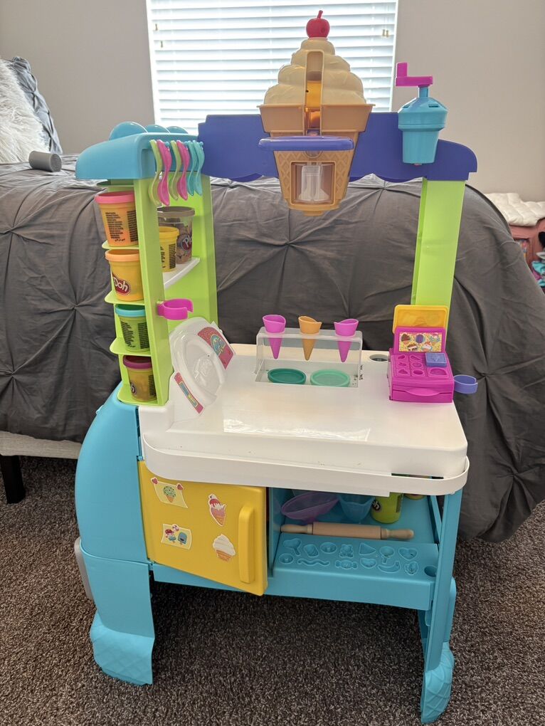 Playdough Ice Cream Cart