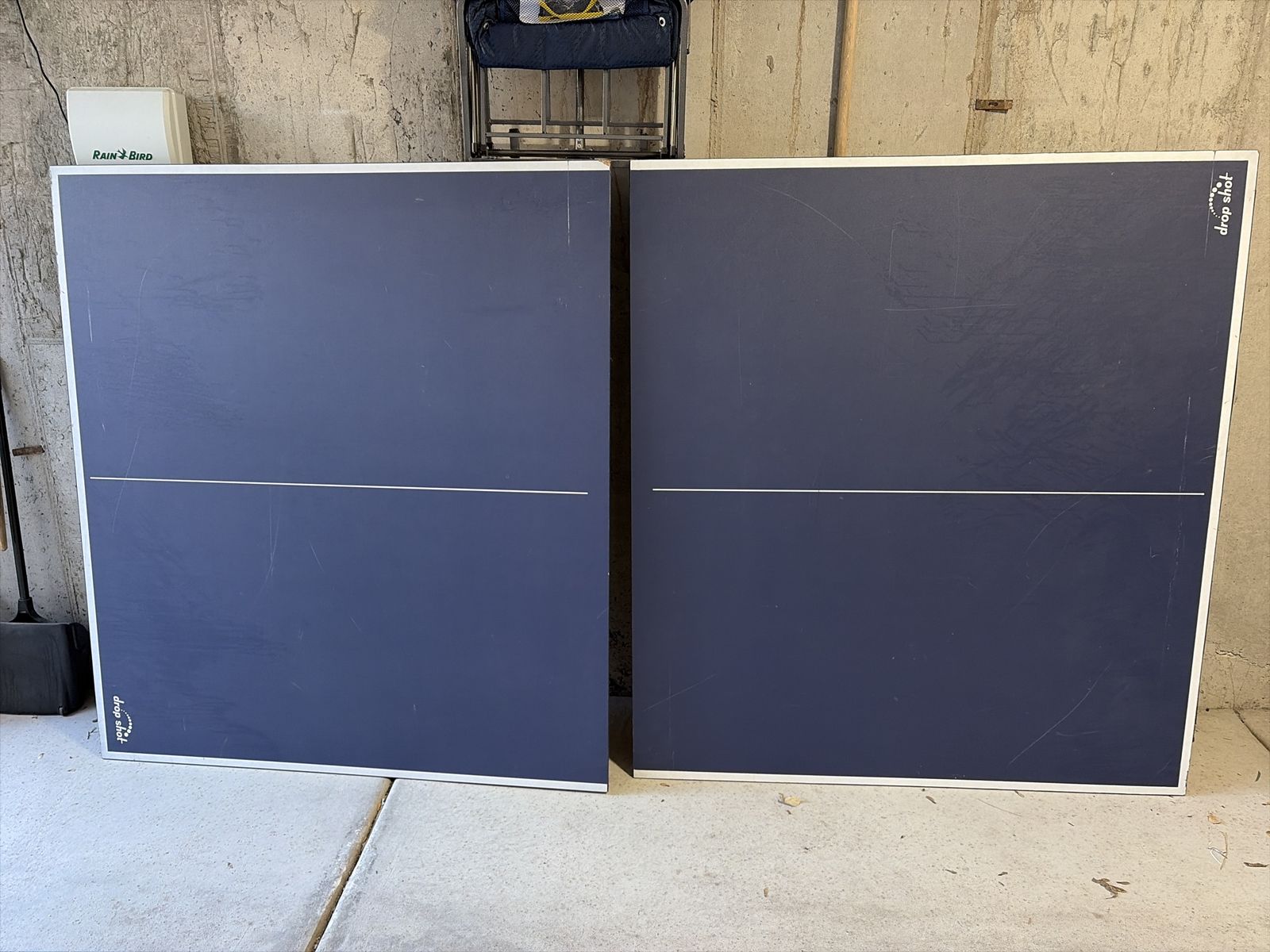 Ping pong table top (for a pool table)