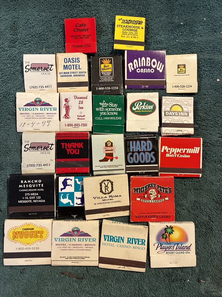 Vintage Matchbooks