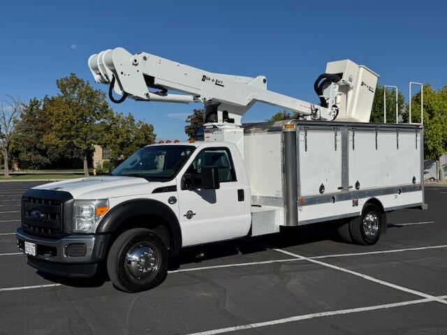 Boom / Bucket Truck 2016 Ford F-550 XL 6.7L Powerstroke Diesel Lamplighter Articulated Dura-Lift Bucket