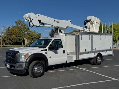 Boom / Bucket Truck 2016 Ford F-550 XL 6.7L Powerstroke Diesel Lamplighter Articulated Dura-Lift Bucket