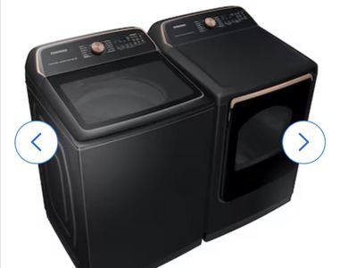 Samsung limited edition washer dryer set