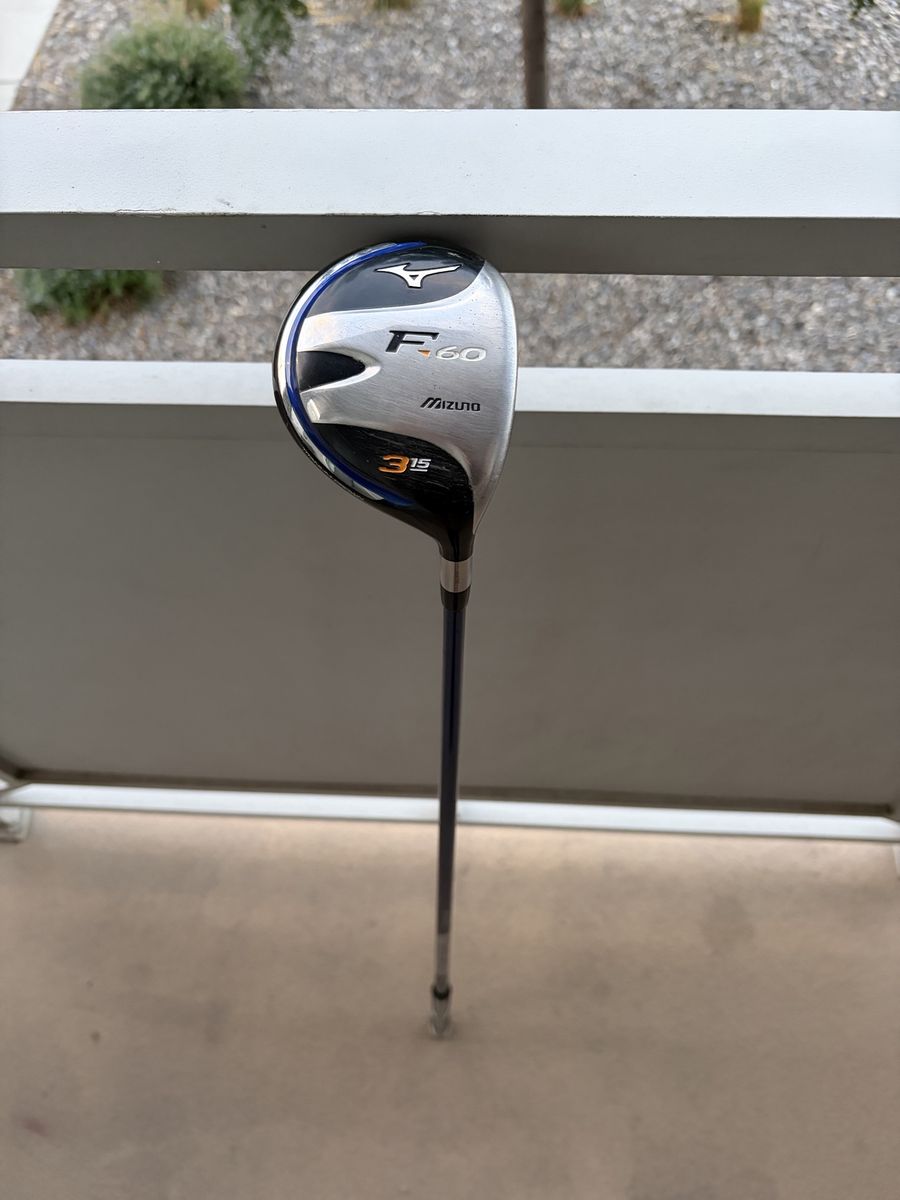 Mizuno F60 3 wood stiff