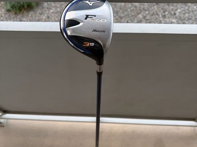 Mizuno F60 3 wood stiff