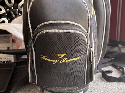 Tommy Armour Golf Cart Bag - Black/Gold
